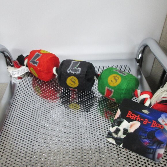 Tripple Seven themed Doggie Toy 777 by BARK A BOO - Picture 1 of 4